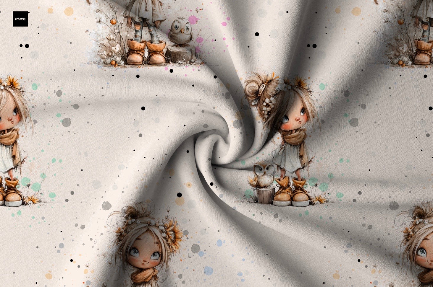 Kleines Mädchen Dauervorbestellung